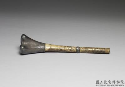 图片[2]-Human tibia trumpets with brass mounting, made in Tibet, Qing dynasty (1644-1911)-China Archive